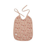 Nuuroo Alberte Long Coated Bib Cream leaf - Side View