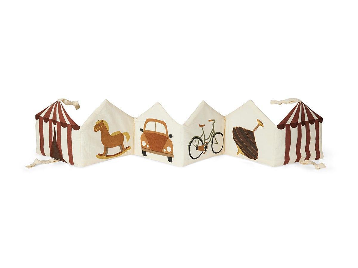 Nuuroo Kit Organic Fabric Book Creme Circus-1954803052594728965