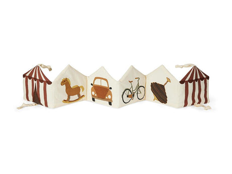 Nuuroo Kit Organic Fabric Book Creme Circus-1954803052594728965