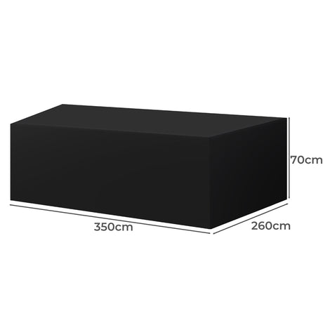 Marlow Outdoor Furniture Cover Garden Black 15cm-2018816720738848770