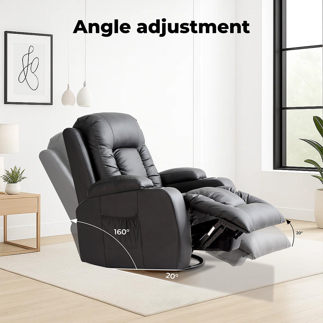 Levede Massage Sofa Chair Recliner 360-2011198877352464390