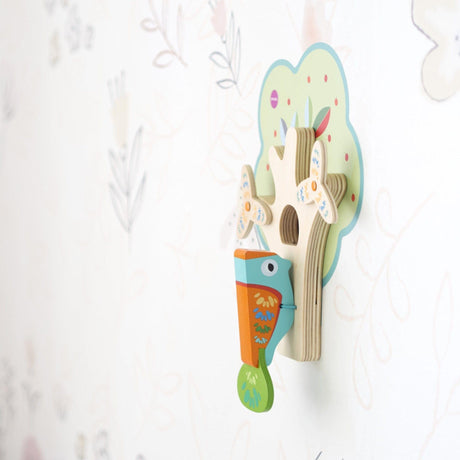 Oribel VertiPlay Wall Toy: Busy Woodpecker knocker-1954803060920422405