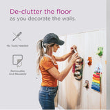 Oribel VertiPlay Wall Toy: Busy Woodpecker knocker - Rear View