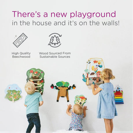 Oribel VertiPlay Wall Toy: Doorknocker-1954803094168670211