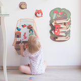 Oribel VertiPlay Wall Toy: Enchanted Garden - Side View