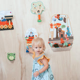 Oribel VertiPlay Wall Toy: Enchanted Garden - 45-Degree Angle