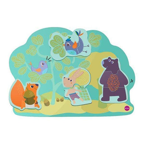 Oribel VertiPlay Wall Toy: Hoppy Bunny and Friends-1954803093464027136