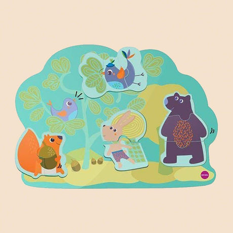 Oribel VertiPlay Wall Toy: Hoppy Bunny and Friends-2006733430557118473