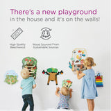 Oribel VertiPlay Wall Toy: Hoppy Bunny and Friends - Top-Down View