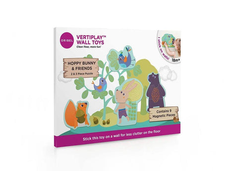 Oribel VertiPlay Wall Toy: Hoppy Bunny and Friends-2006733430557118471