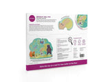 Oribel VertiPlay Wall Toy: Hoppy Bunny and Friends - Low Angle