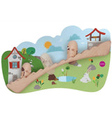 Oribel VertiPlay Wall Toy: Jack & Jill - Close-Up Angle