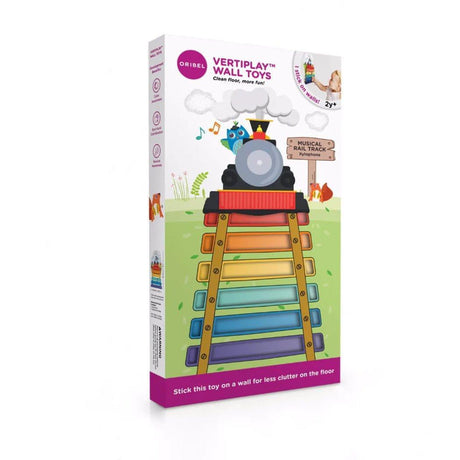 Oribel VertiPlay Wall Toy:  Musical Rail Track Xylophone-2006733430729084934