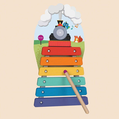 Oribel VertiPlay Wall Toy:  Musical Rail Track Xylophone-2006733430729084935