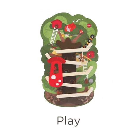 Oribel Vertiplay Wall Toy: Tree Top Adventure-1954803061285326849