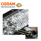23inch Osram LED Light Bar 5D 144w Sopt Flood Combo Beam Work Driving Lamp 4wd - Top-Down View