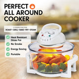 Pronti 17L Family Turbo Convection Oven Broiler Cooker - A15 White