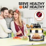 Pronti 17L Family Turbo Convection Oven Broiler Cooker - A18 Black - Extra Image