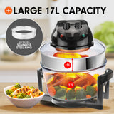 Pronti 17L Family Turbo Convection Oven Broiler Cooker - A18 Black - Extra Image