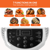 Pronti 17L Digital Family Turbo Convection Oven Broiler Cooker - Black - Close-Up Angle