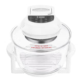 Pronti 17L Digital Family Turbo Convection Oven Broiler Cooker - White - 45-Degree Angle