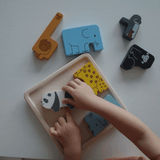 Plan Toys Animal Puzzle Game-2006733461003571204