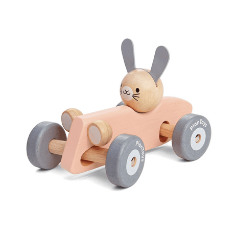 Plan Toys Bunny Racing Car-2006733437779709952