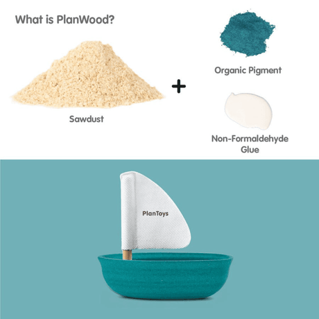 Plan Toys Sailing Boat - Polar Bear-1954803100179107845