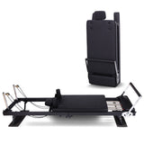 Powertrain Aria Pilates Reformer Machine Steel Foldable Home Gym Equipment Exercise Trainer Bla