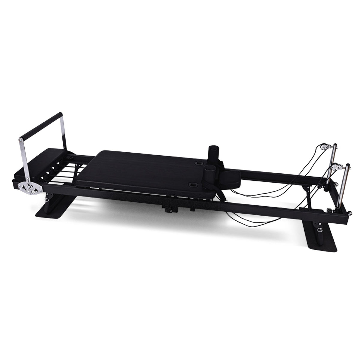 Powertrain Aria Pilates Reformer Machine Steel Foldable Home Gym Equipment Exercise Trainer Bla