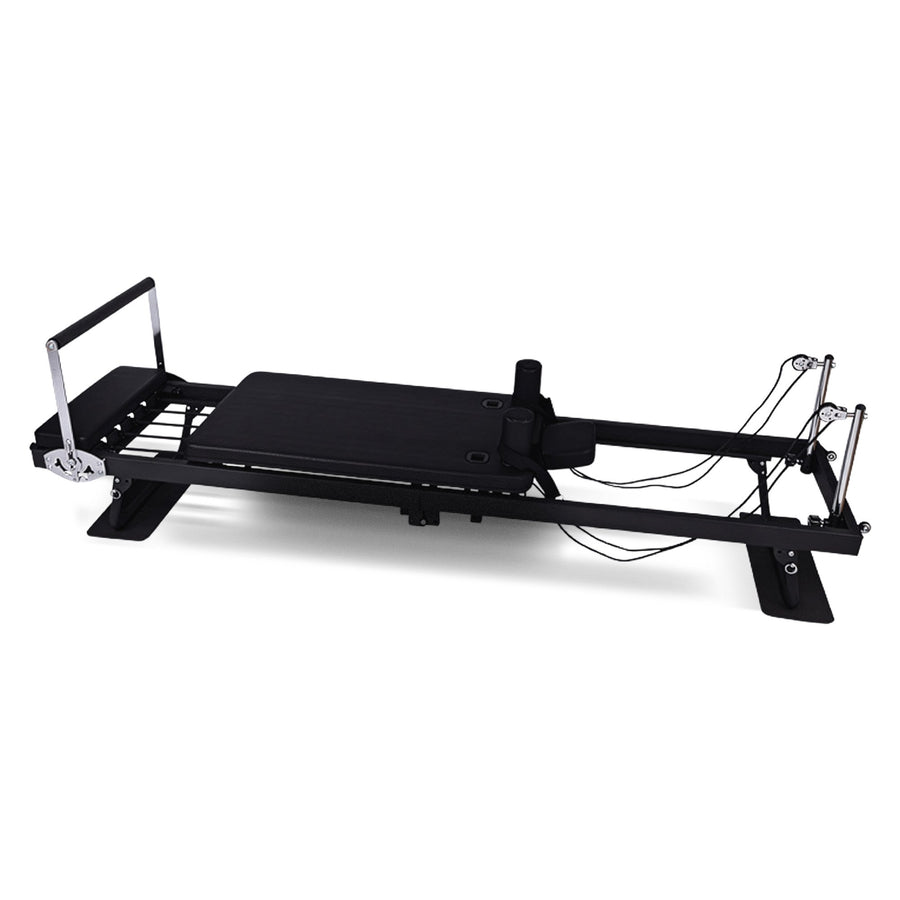 Powertrain Aria Pilates Reformer Machine Steel Foldable Home Gym Equipment Exercise Trainer Bla