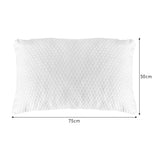 Laura Hill Cooling Memory Foam Pillow - Single - Top-Down View