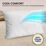 Laura Hill Cooling Memory Foam Pillow - Single - Rear View