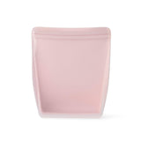 Porter Reusable Silicone Bag Stand Up 1.5l - Blush - 45-Degree Angle
