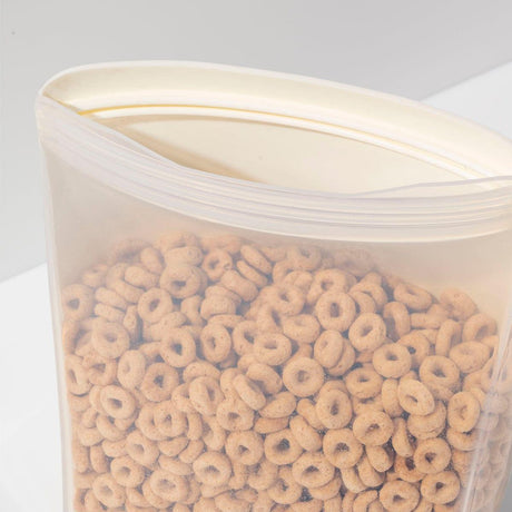 Porter Reusable Silicone Bag Stand Up 1.5l - Cream-1954803127190425603