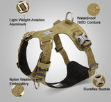 True Love Lightweight Dog Harness - Black, XS - Front View