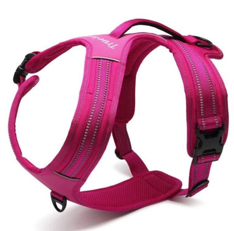 True Love Heavy Duty Sports Dog Harness - Pink, XL-1831155627922165760