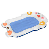 PaWz Pet Cooling Mat Dog Cat Human Size Blue - Low Angle