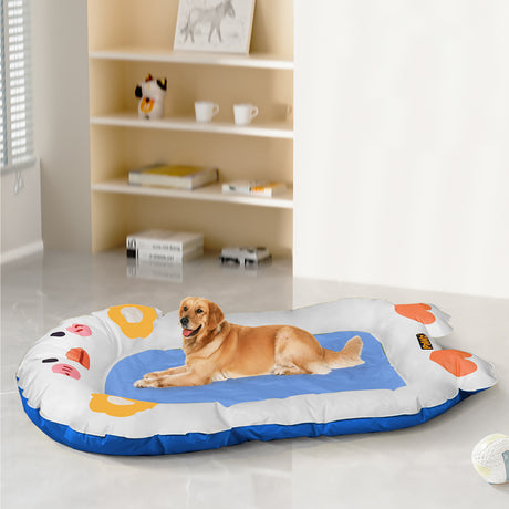 PaWz Pet Cooling Mat Dog Cat Human Size Blue-2006733006865305606