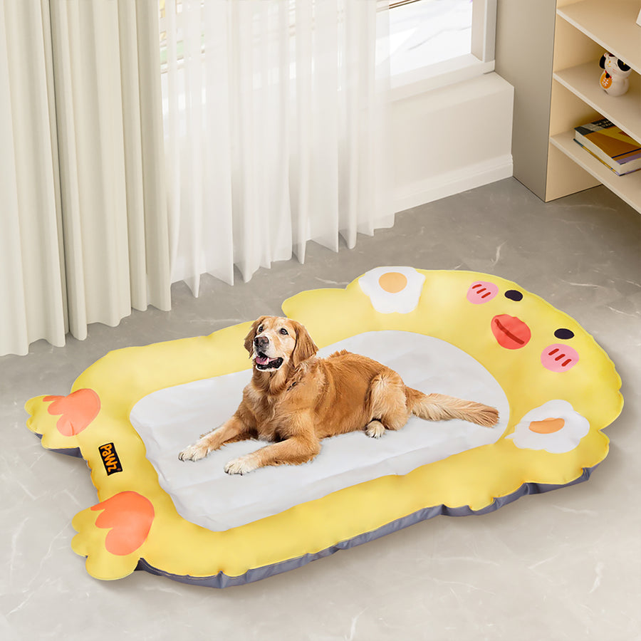 PaWz Pet Cooling Mat Dog Cat Human Size Yellow-2018816850145710087