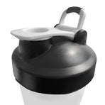 Powertrain 700ml Protein Shaker Bottle Water Sports Drink - White