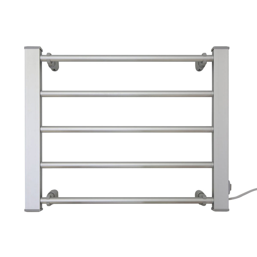 Pronti Heated Towel Rack Electric Bathroom Towel Rails EV-90- Silver