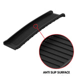 Furtastic Foldable Pet Stairs Dog Ladder Cat Ramp for Indoor Outdoor Steps - Rear View