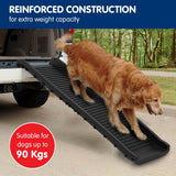Furtastic Foldable Pet Stairs Dog Ladder Cat Ramp for Indoor Outdoor Steps