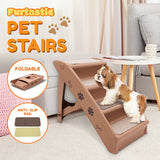 Furtastic Foldable Pet Stairs 50cm Dog Ladder Cat Ramp with Non-Slip Mat for Indoor Outdoor - Extra Image