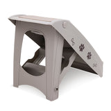 Furtastic Foldable Pet Stairs 50cm Dog Ladder Cat Ramp with Non-Slip Mat for Indoor and Outdoor - Front View