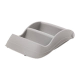Furtastic Foldable Pet Stairs In Grey - 38cm Dog Ladder Cat Ramp - Side View
