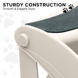 Furtastic 38cm Foldable Dog Cat Pet Stairs Ramp - White - Extra Image