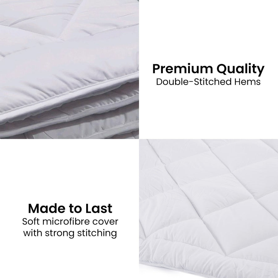 Laura Hill 800GSM Microfibre Bamboo Quilt Comforter Doona - King