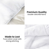 Laura Hill 500GSM Duck Down Feather Quilt Comforter Doona - Queen - Extra Image